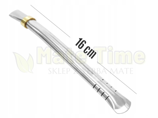 Bombilla Salta, inox 16 cm do yerba mate