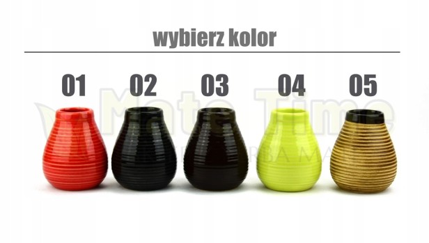 naczynia ceramiczne - kolor do wyboru