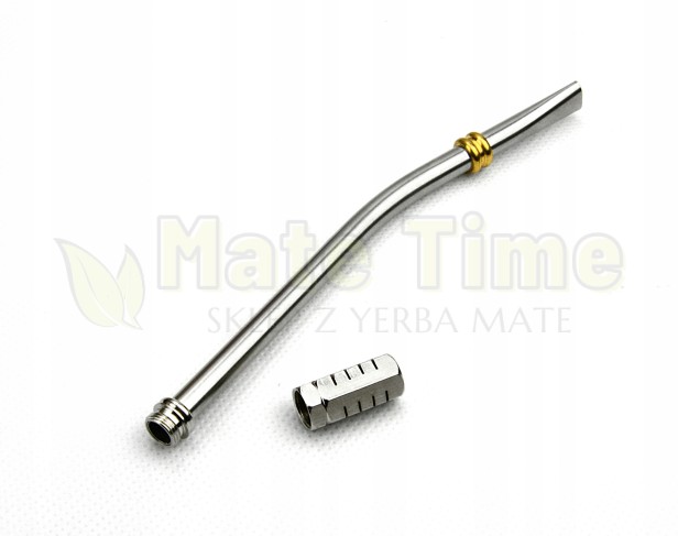 bombilla Hexagonal inox 17 cm