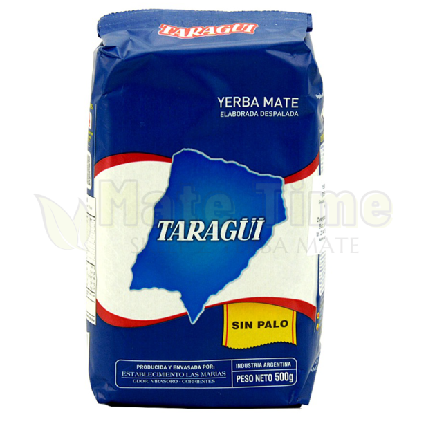 yerba mate Taragui Despalada 500g sin palo, pure leaf