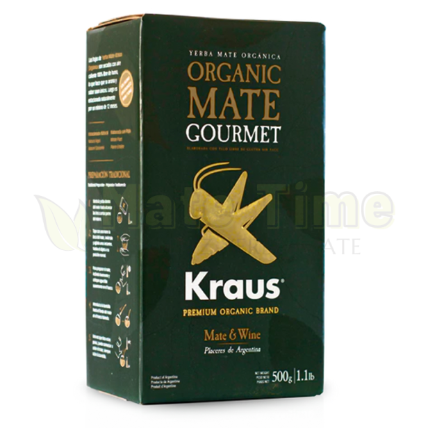 yerba mate Kraus Gourmet Premium Organic 500g organiczna