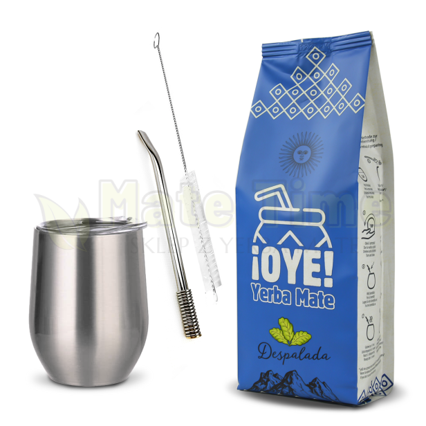 yerba mate oye despalada matero termico bombilla resorte szczoteczka