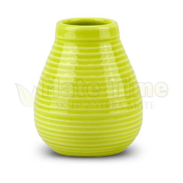 matero ceramiczne calabaza mała Jasna Zieleń