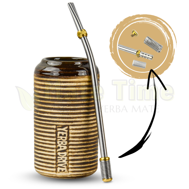 Matero Drive Bombilla Sierra Gold 19cm
