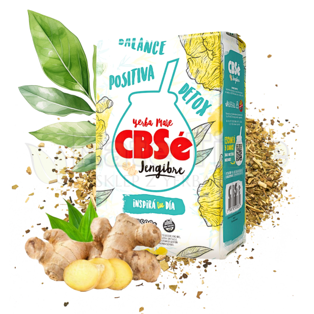 Yerba Mate CBSe Jegibre 500g