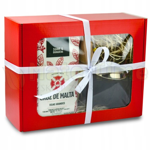 zestaw prezentowy yerba mate z cruz de malta 500g i akcesoriami
