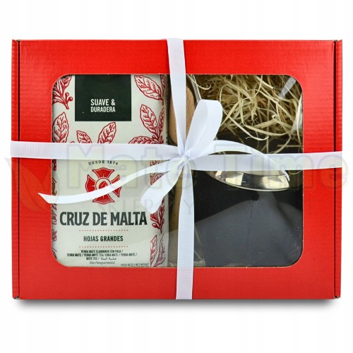 zestaw prezentowy yerba mate z cruz de malta 500g i akcesoriami