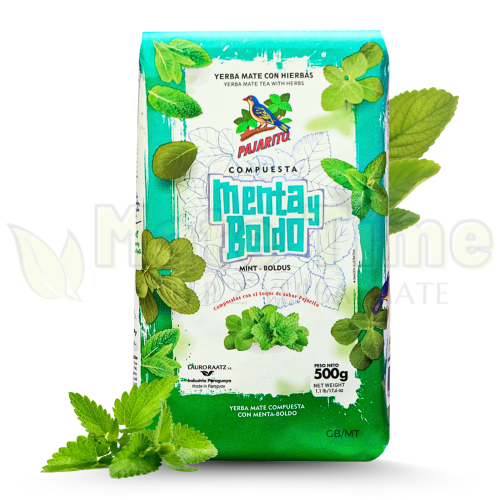 yerba mate Pajarito Mięta i Boldo 500g - ziołowa